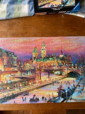 Ravensburger Canadian Collection Ottawa Winterlude Festival 1000 Piece Puzzle